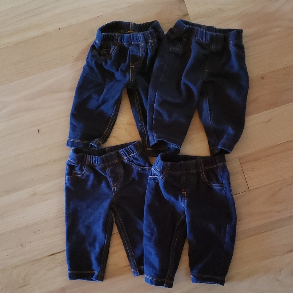 4 pairs baby boy jeans